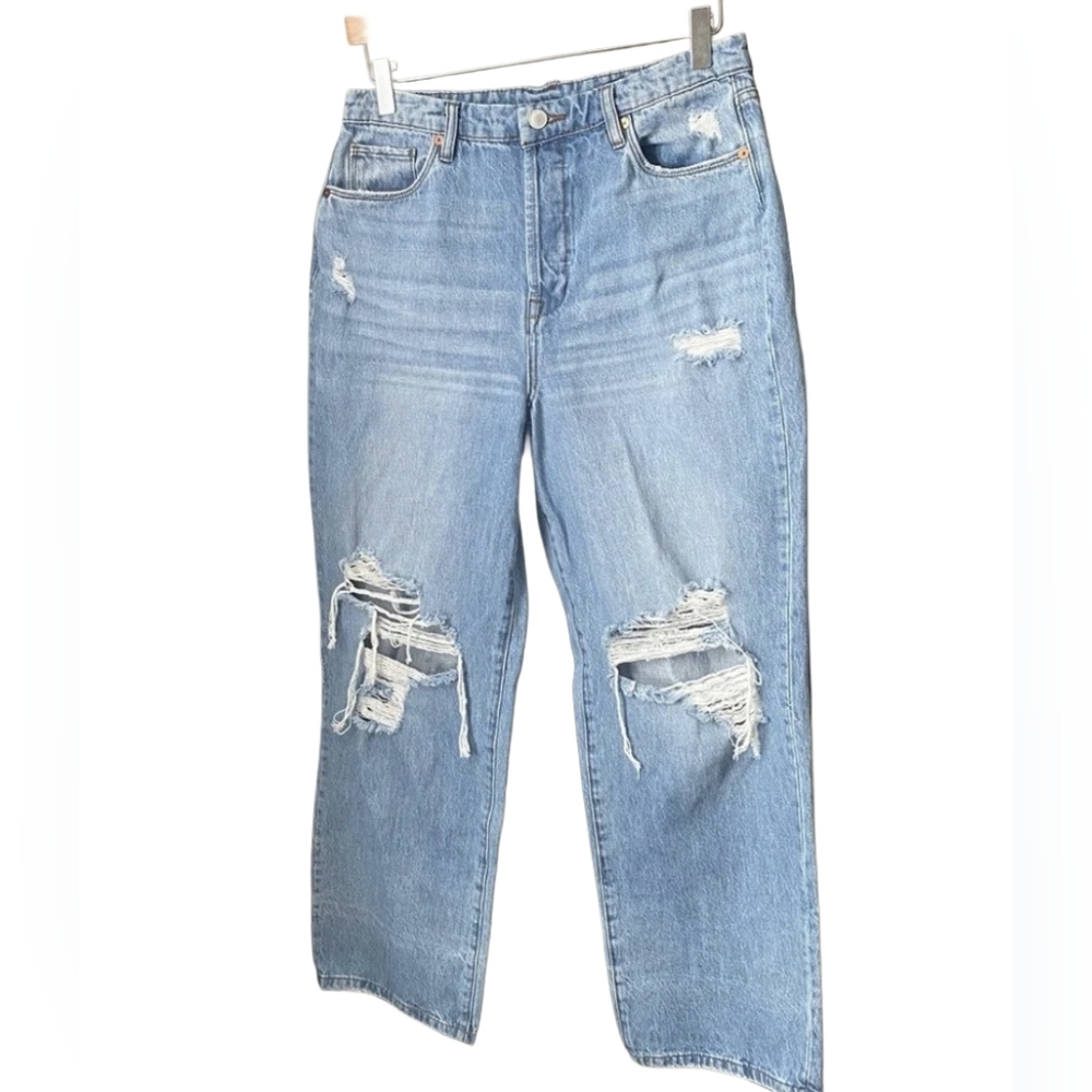 Blank NYC WomensThe Baxter Ribcage Straight Leg Jeans Sz 28